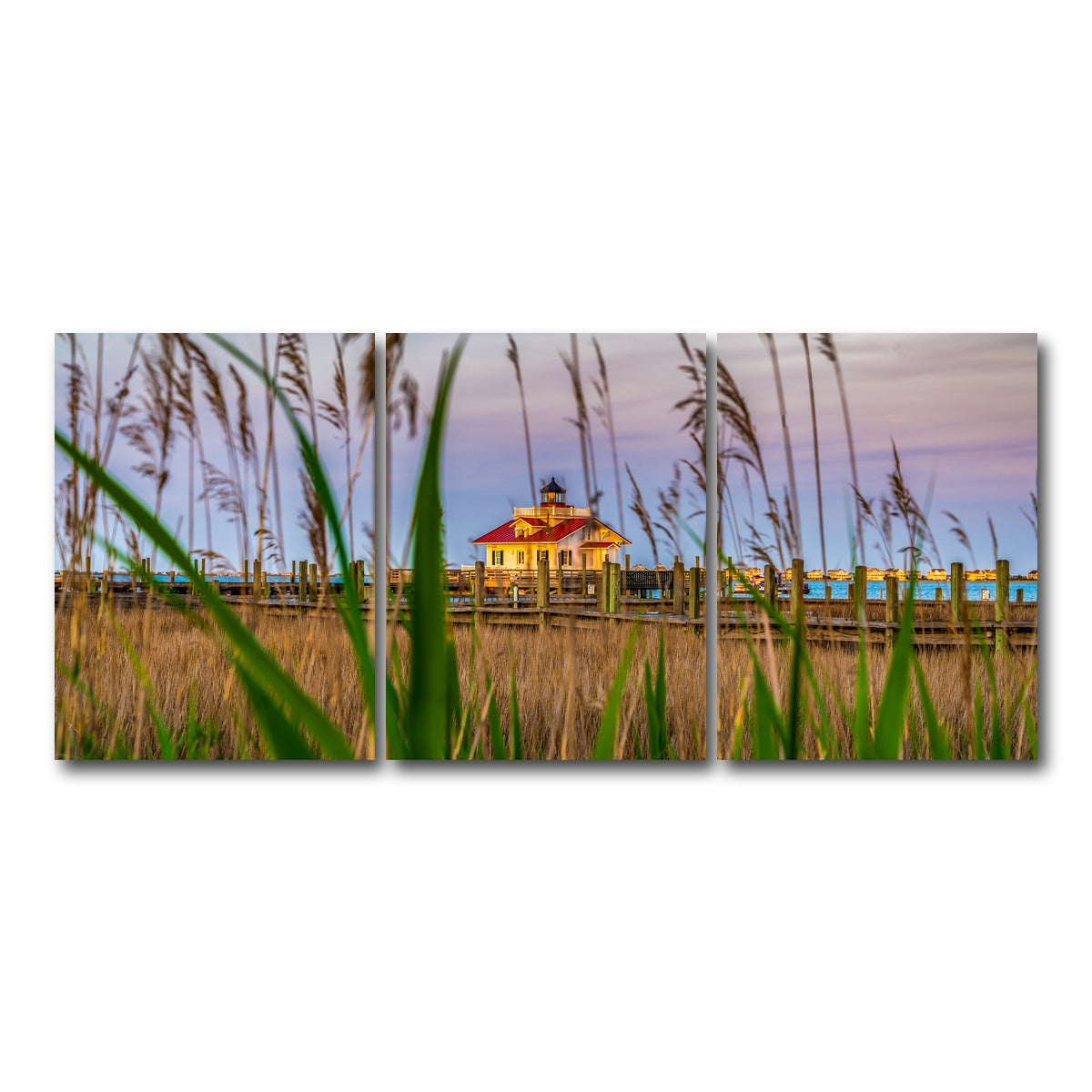 AUTO-MOCKUP WHITE | Manteo NC | 3 Piece | Gallery Wrap Canvas | group=18x24