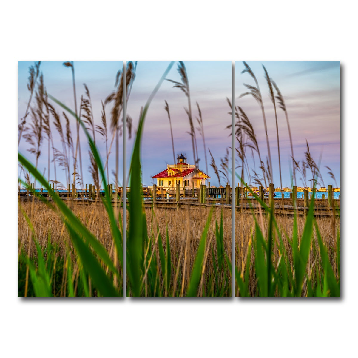 AUTO-MOCKUP WHITE | Manteo NC | 3 Piece | Gallery Wrap Canvas | group=8x18