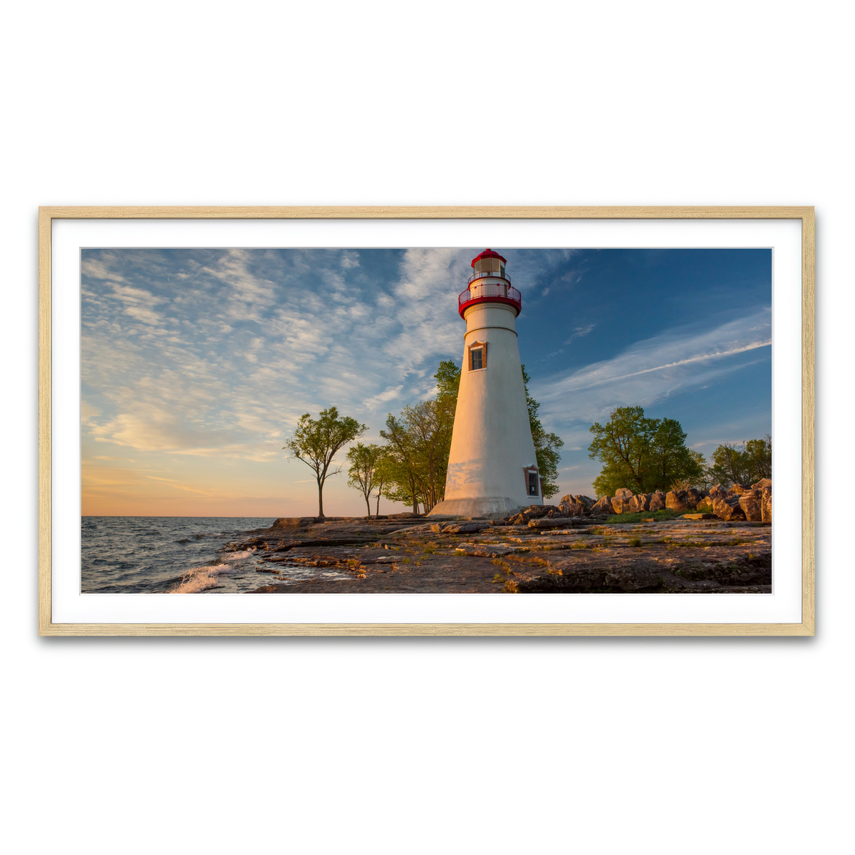 Framed Print 2x1 Natural