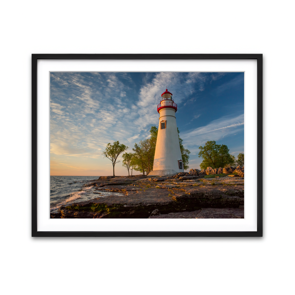 Framed Print 4x3 Black