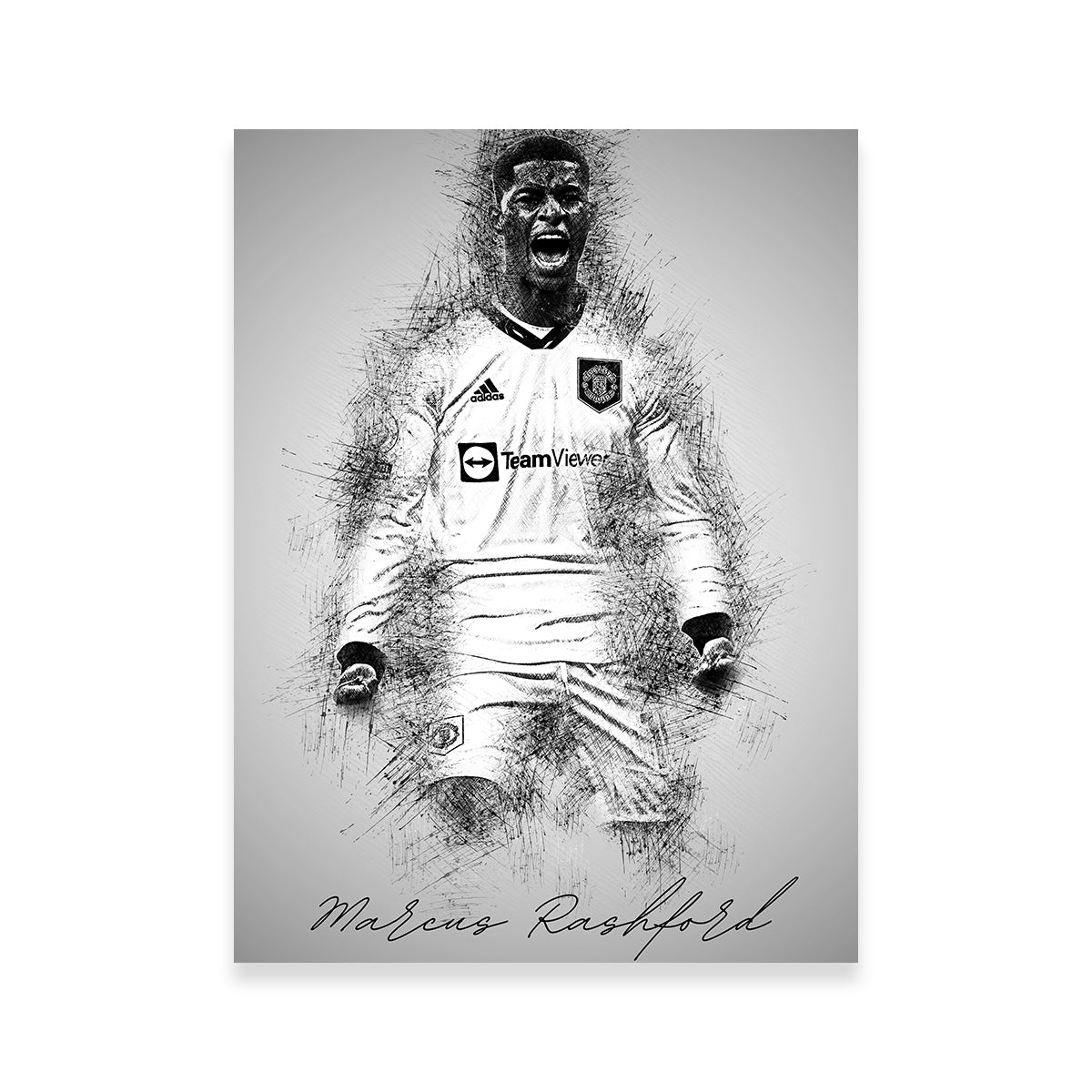 Marcus Rashford Wall Art