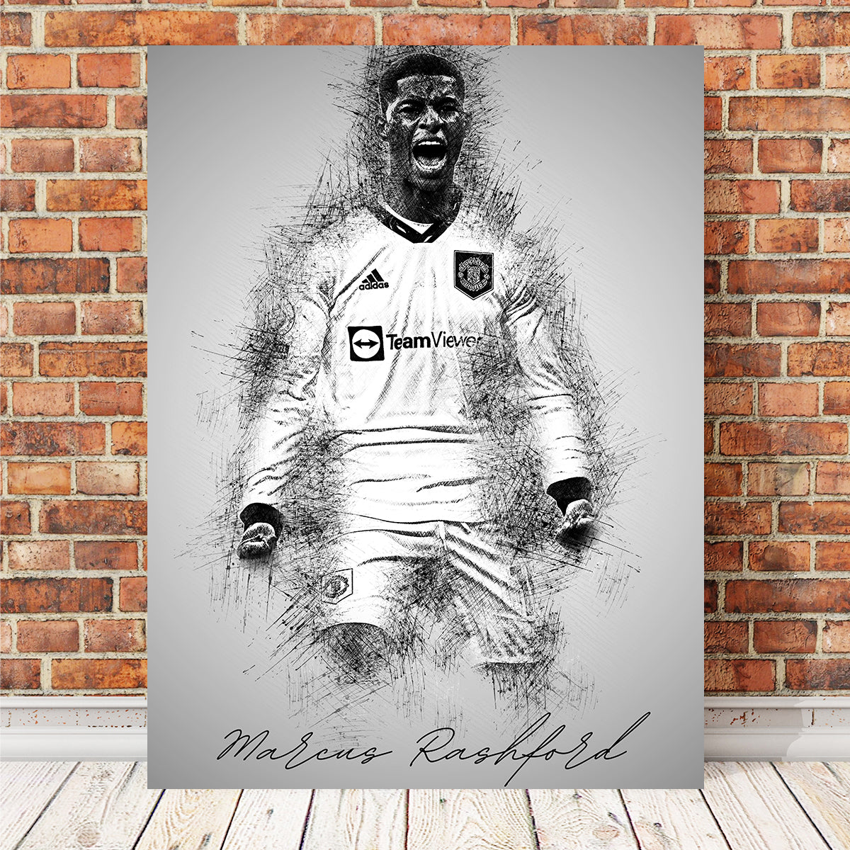 Marcus Rashford Wall Art