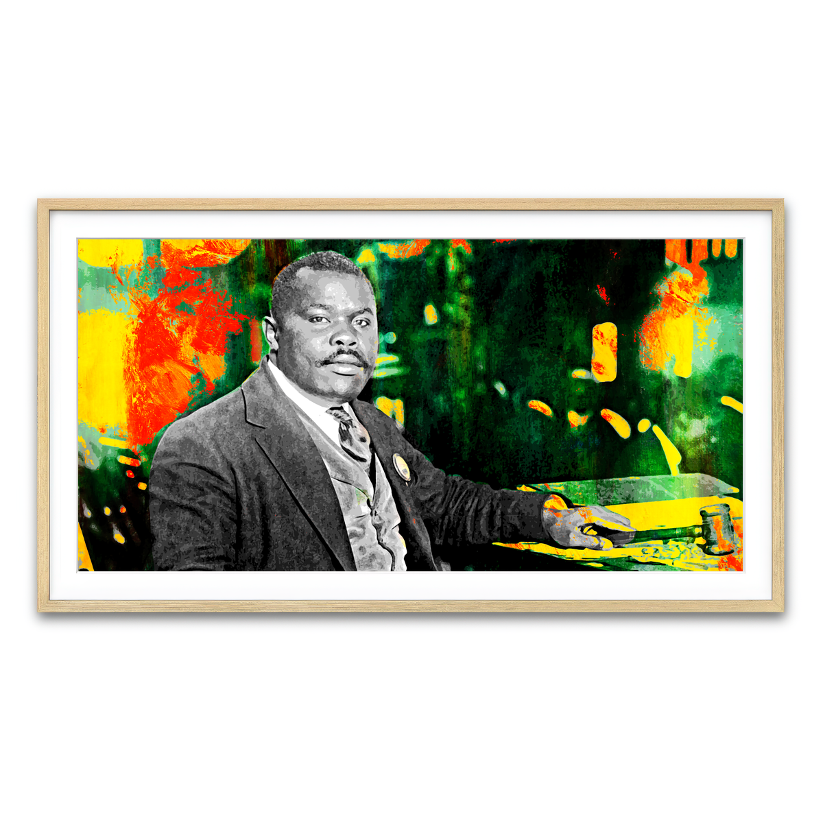 Framed Print 2x1 Natural