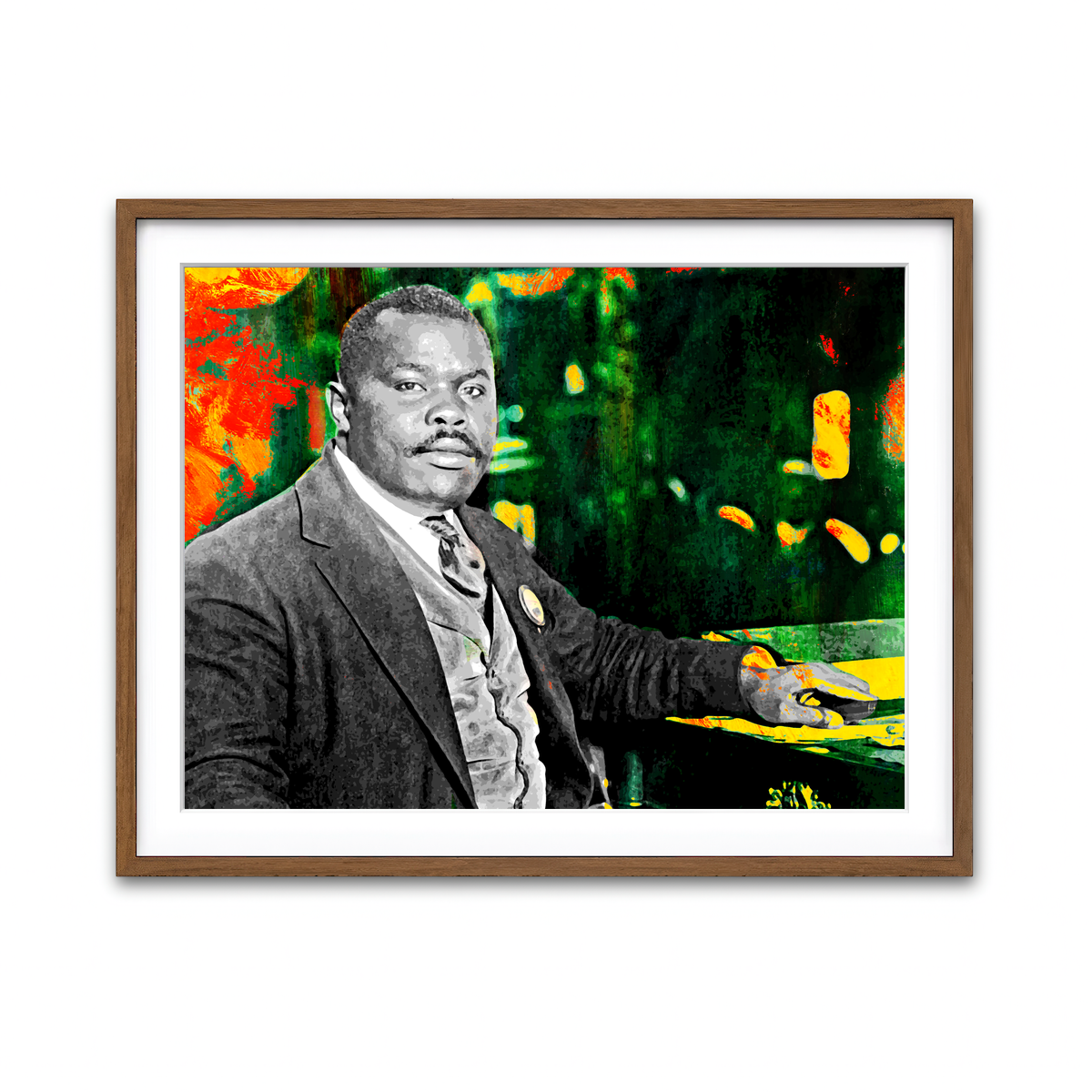 Framed Print 4x3 Walnut