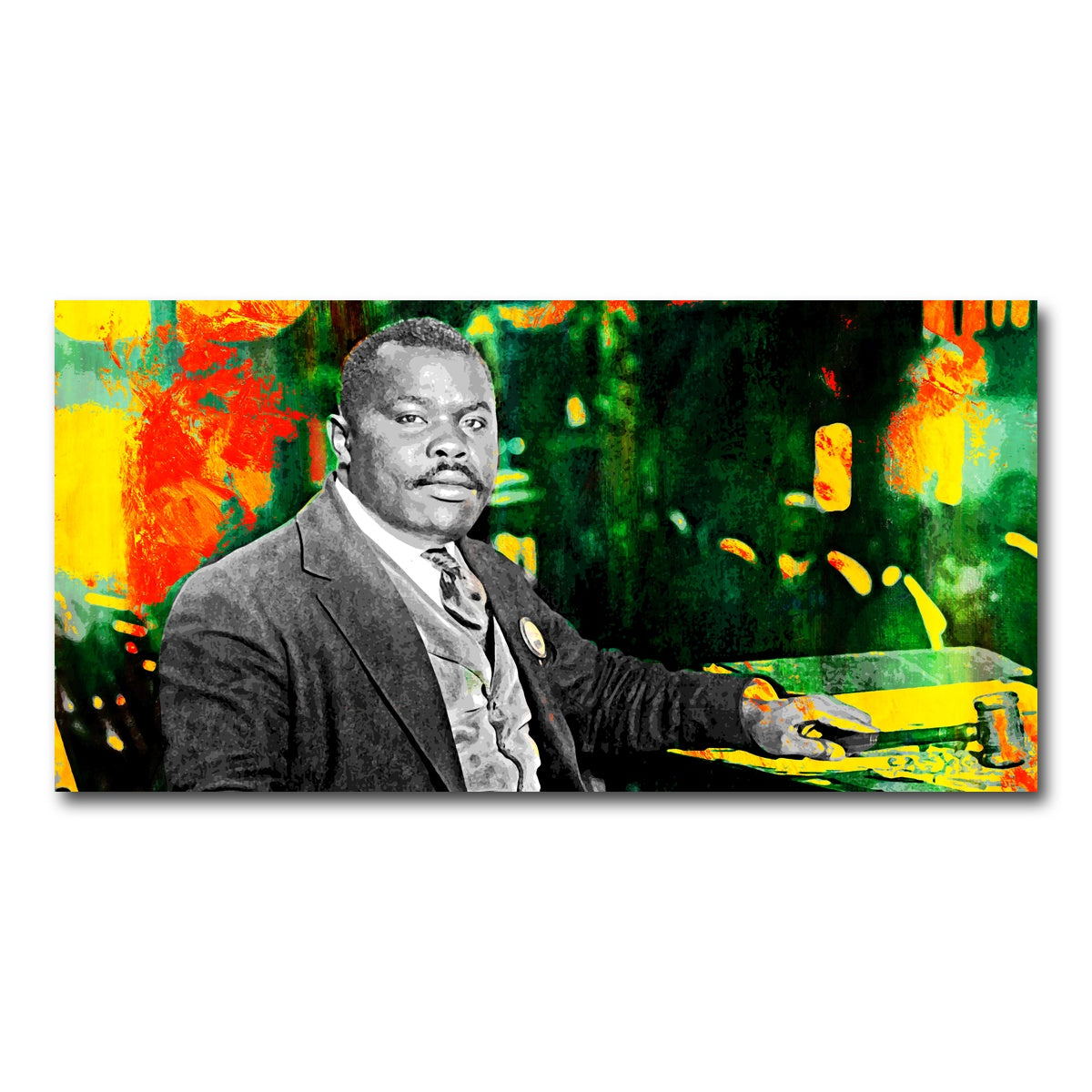 AUTO-MOCKUP WHITE | Marcus Garvey | 1 Piece | Gallery Wrap Canvas | group=2x1