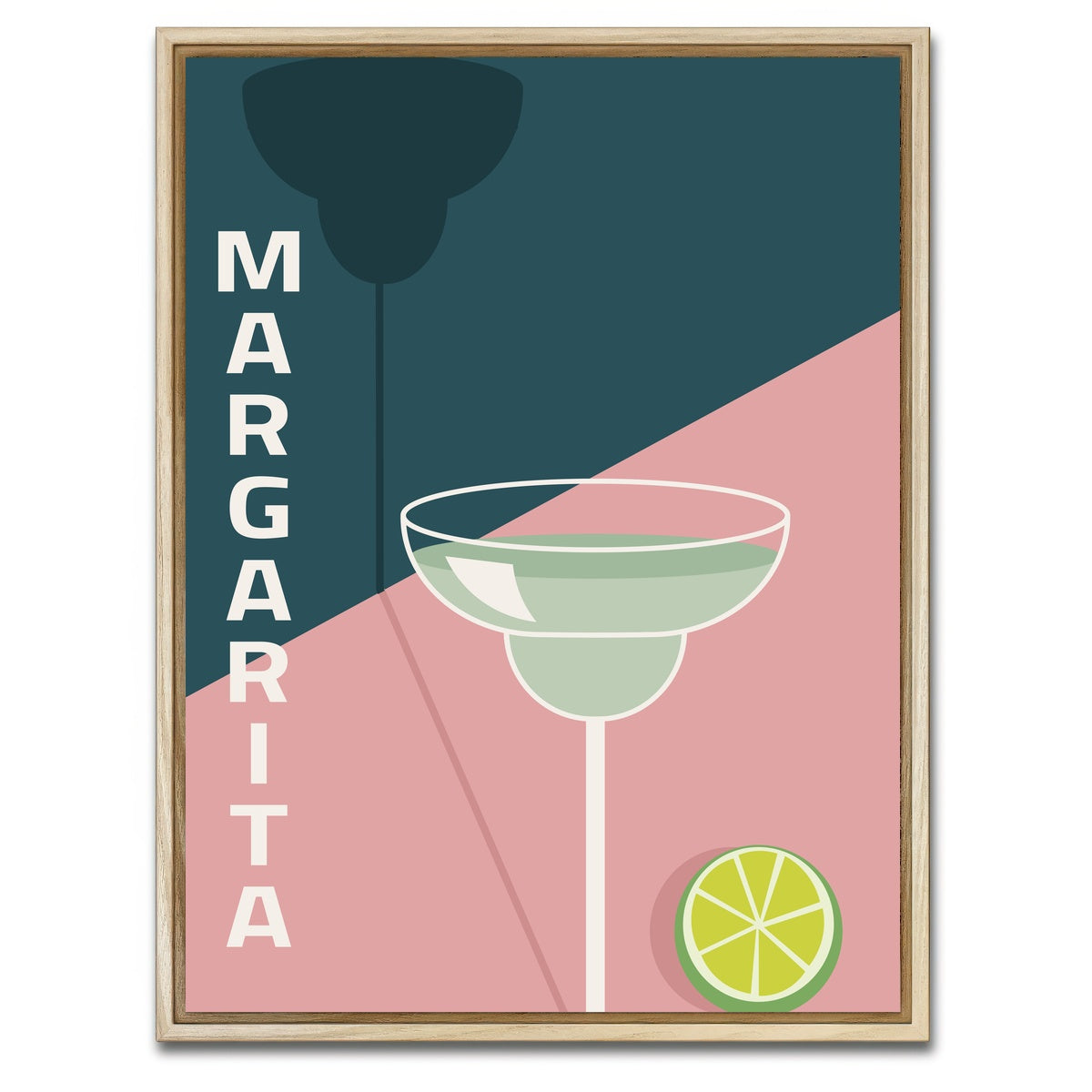 AUTO-MOCKUP WHITE | Margarita | 1 Piece | Natural Framed Canvas | group=3x4
