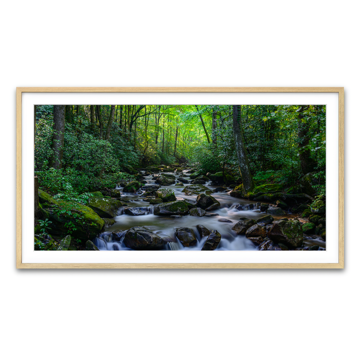 Framed Print 2x1 Natural
