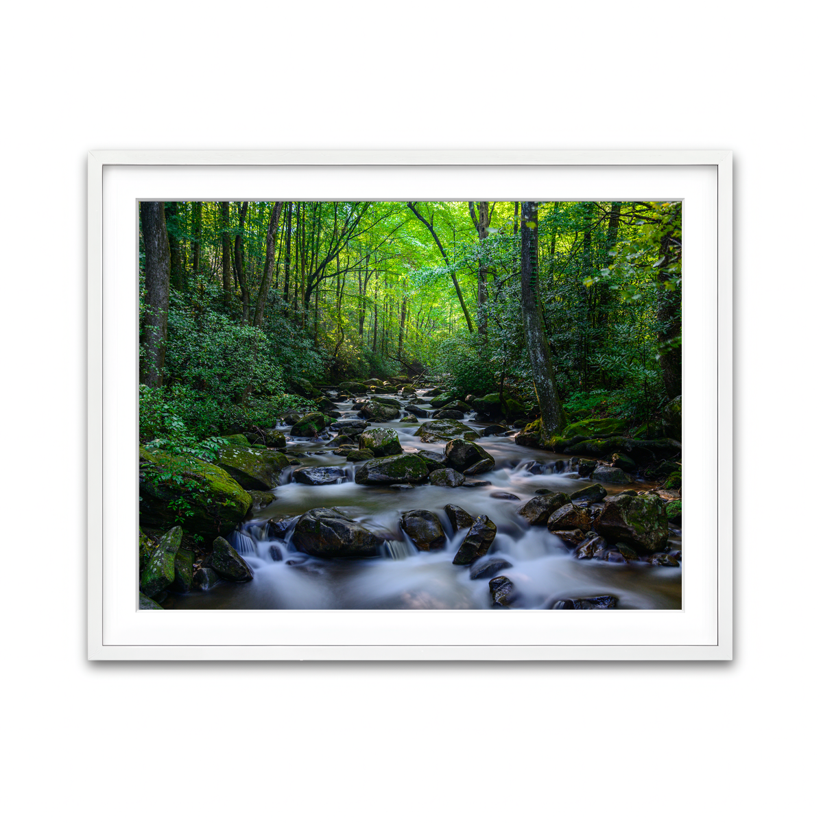 Framed Print 4x3 White