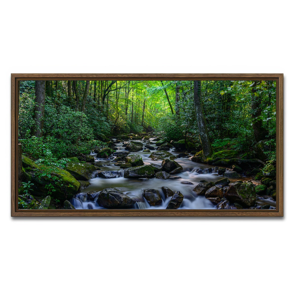 AUTO-MOCKUP WHITE | Mariatta South Carolina | 1 Piece | Walnut Framed Canvas | group=2x1