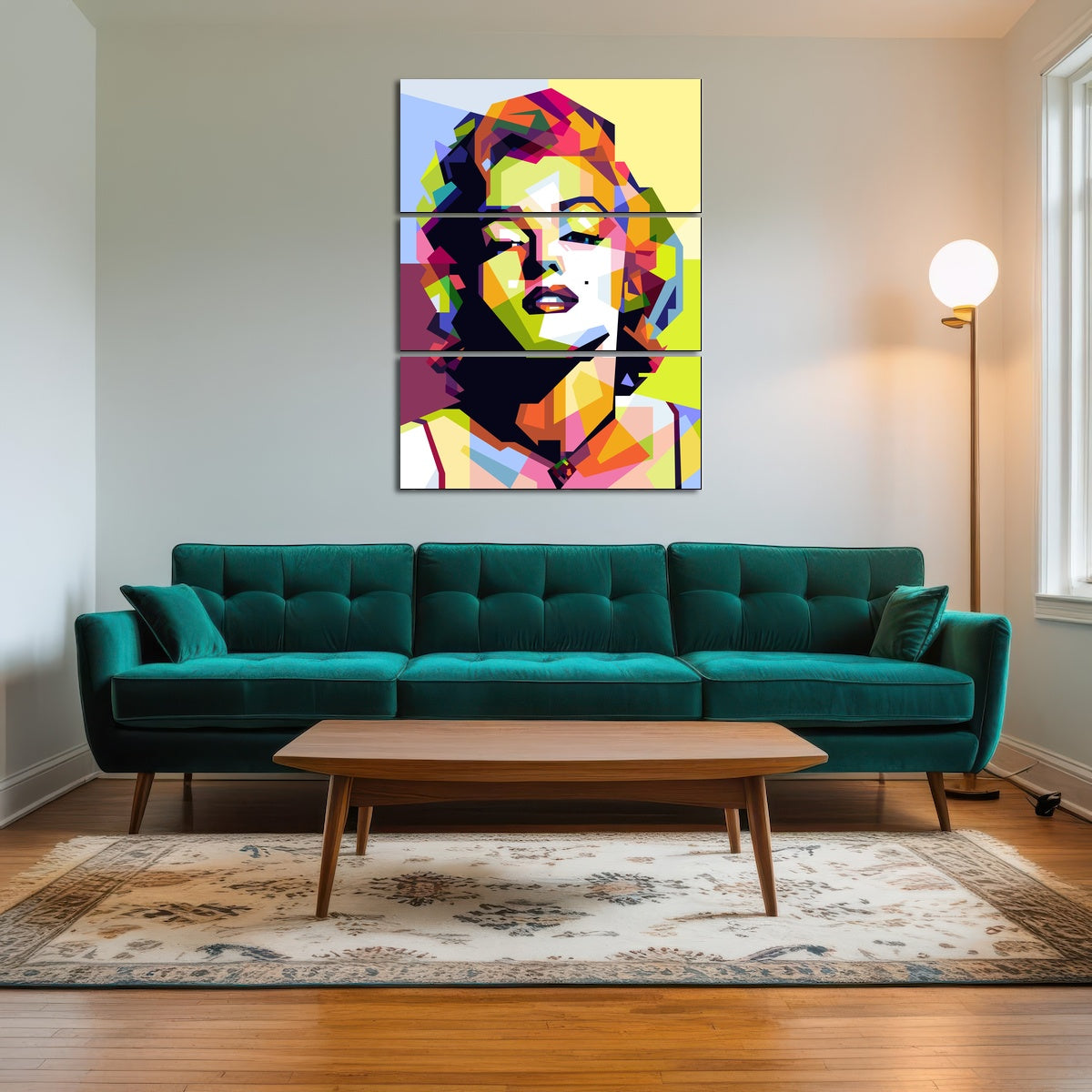 AUTO-MOCKUP ROOM | Marilyn Monroe Pop Art