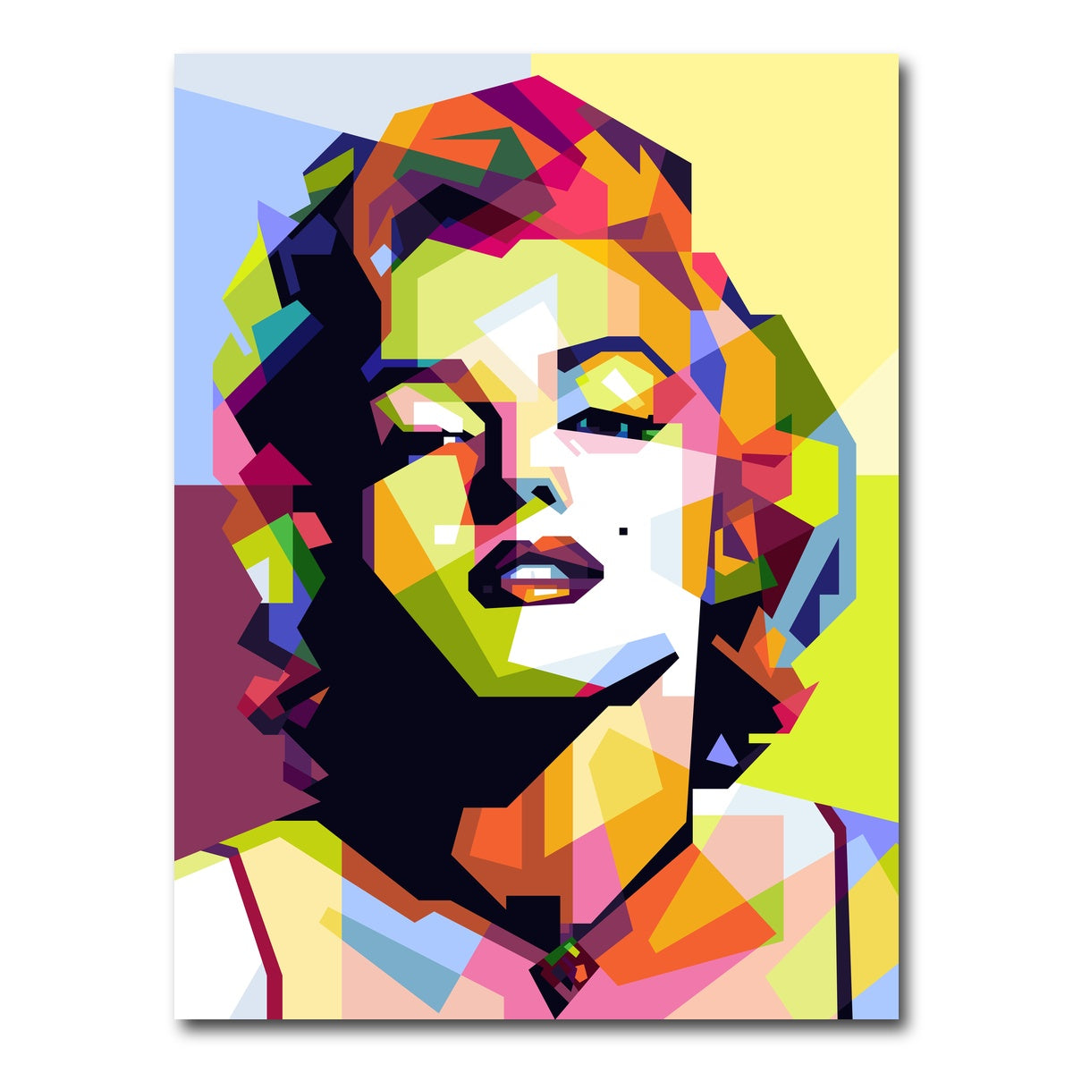 AUTO-MOCKUP WHITE | Marilyn Monroe Pop Art | 1 Piece | Gallery Wrap Canvas | group=3x4