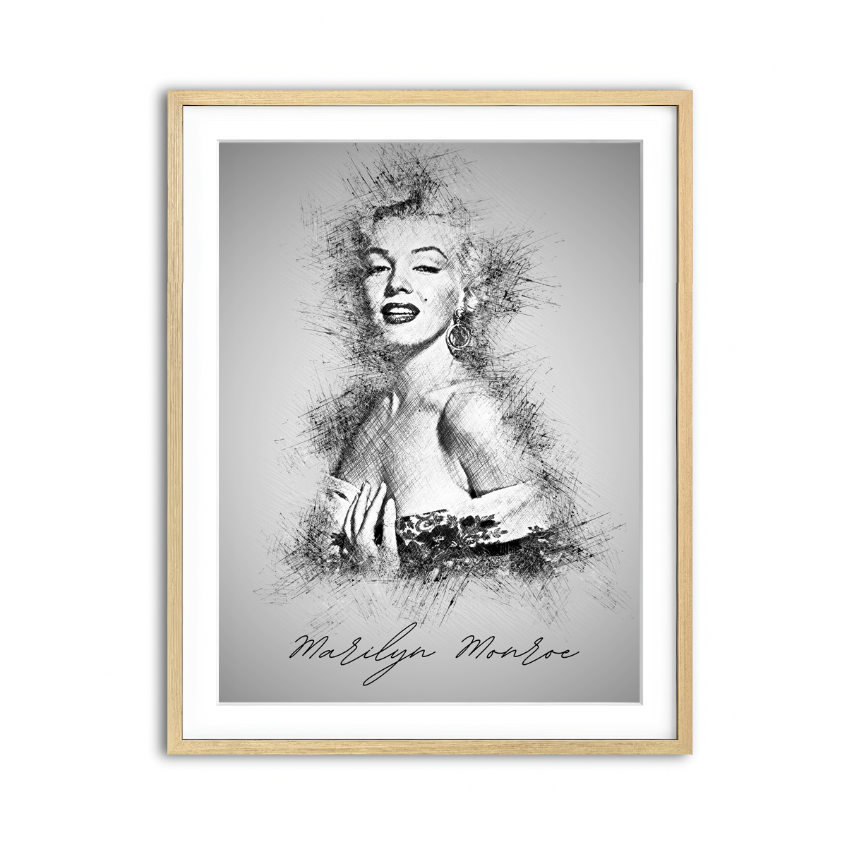 Framed Print 3x4 Natural