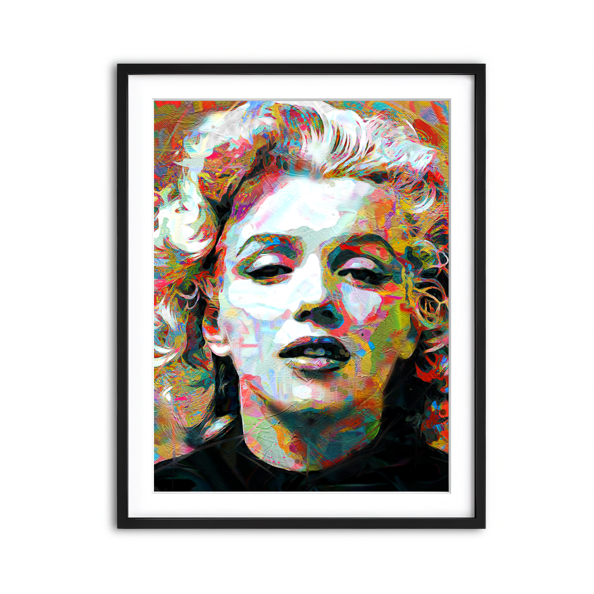 Framed Print 3x4 Black