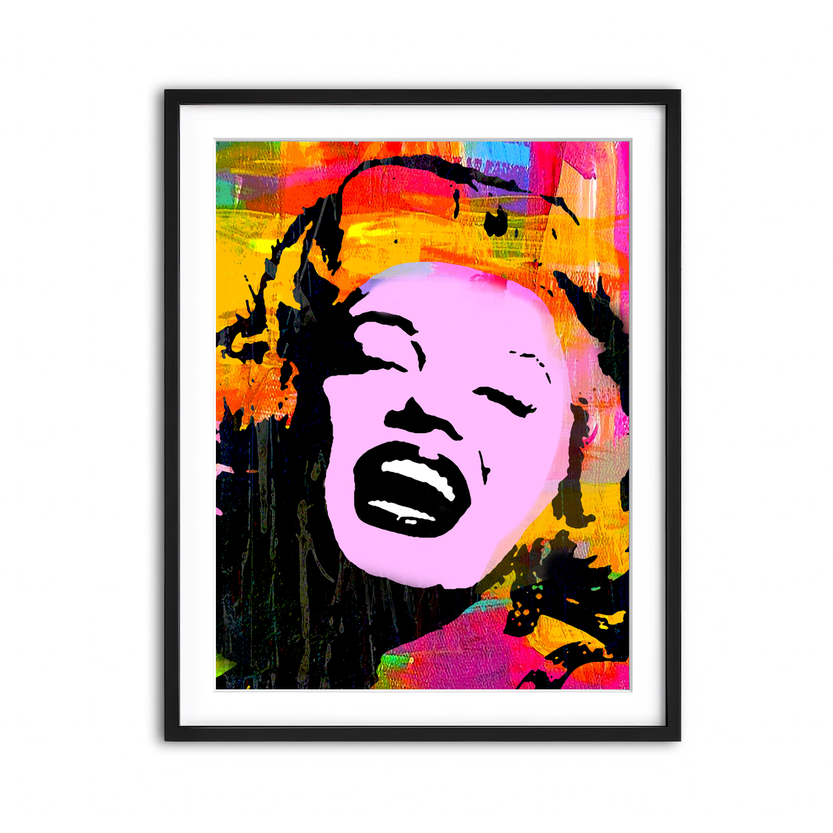 Framed Print 3x4 Black