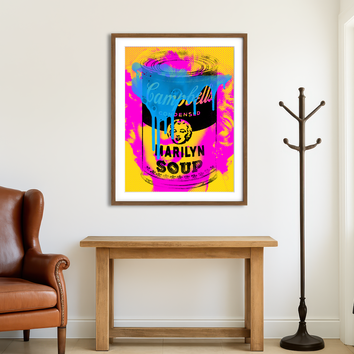AUTO-MOCKUP ROOM | Marilyn Soup Wall Art