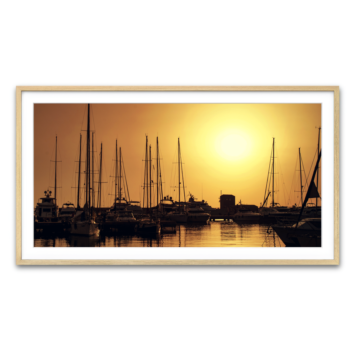 Framed Print 2x1 Natural
