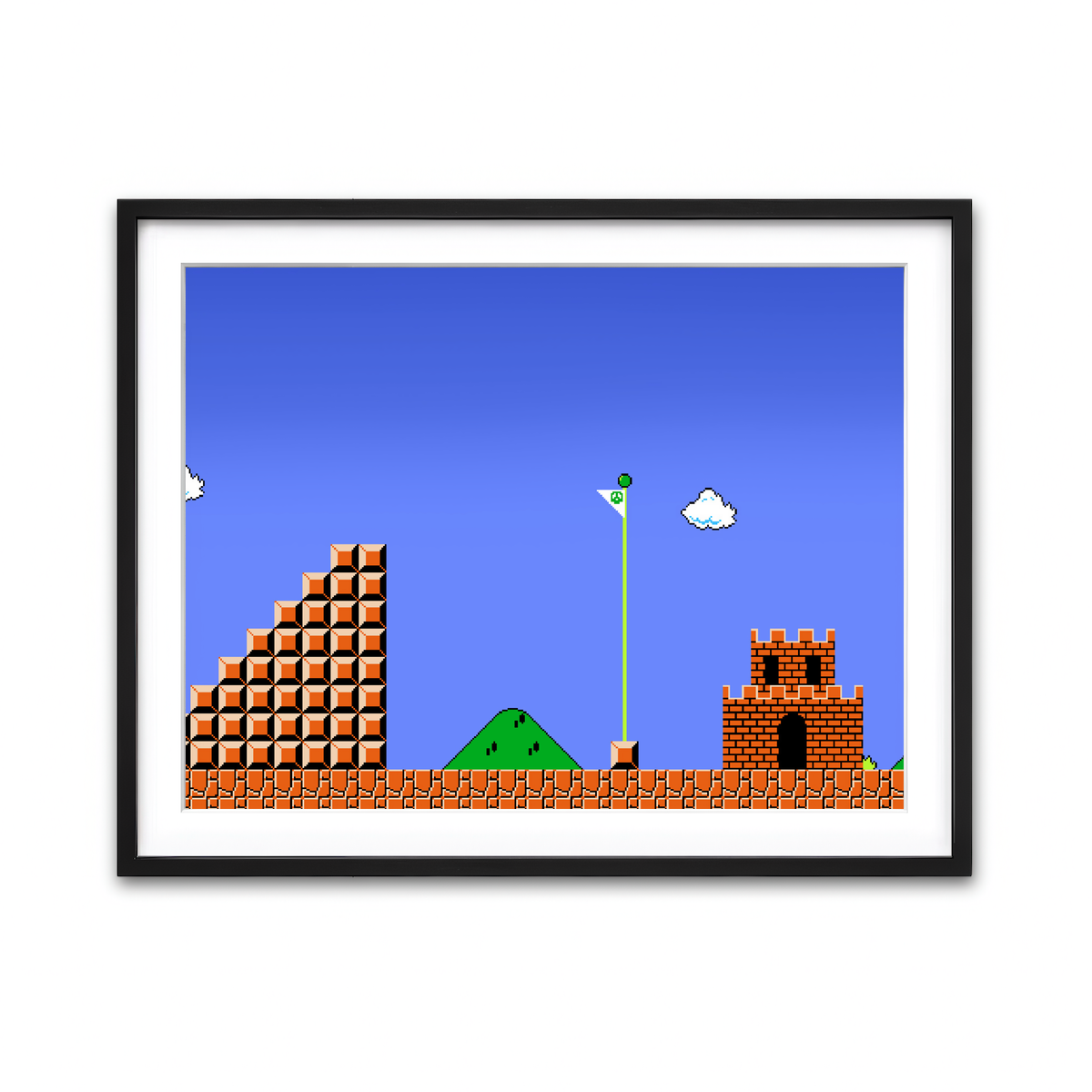 Framed Print 4x3 Black