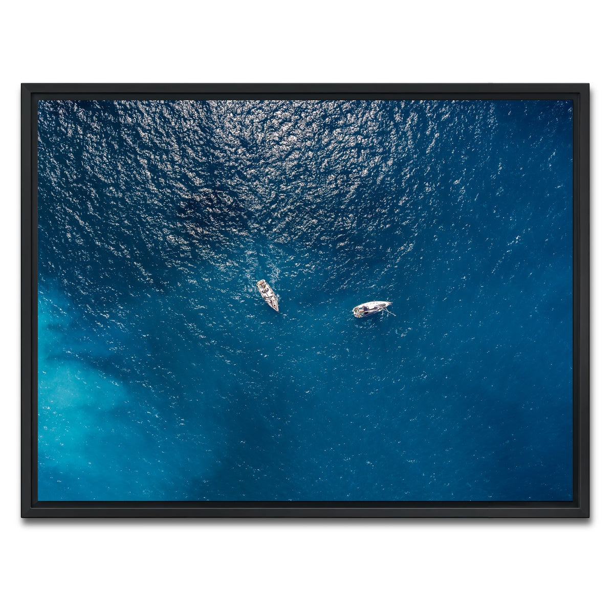 AUTO-MOCKUP WHITE | Maritime Meeting | 1 Piece | Black Framed Canvas | group=4x3