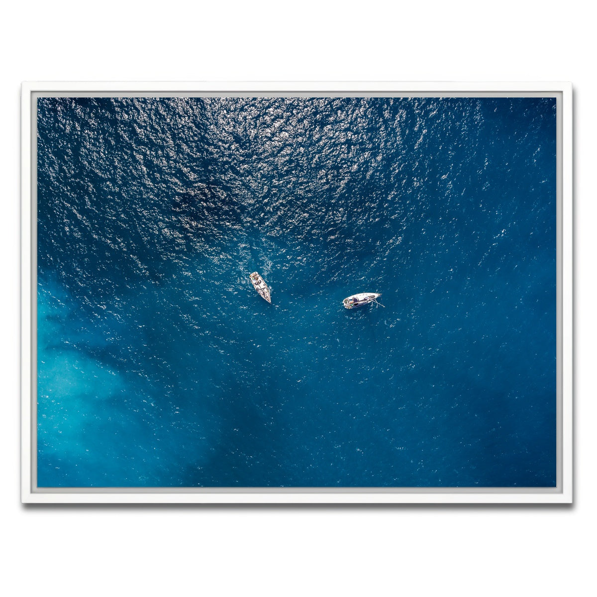 AUTO-MOCKUP WHITE | Maritime Meeting | 1 Piece | White Framed Canvas | group=4x3