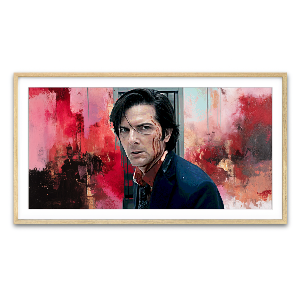 Framed Print 2x1 Natural