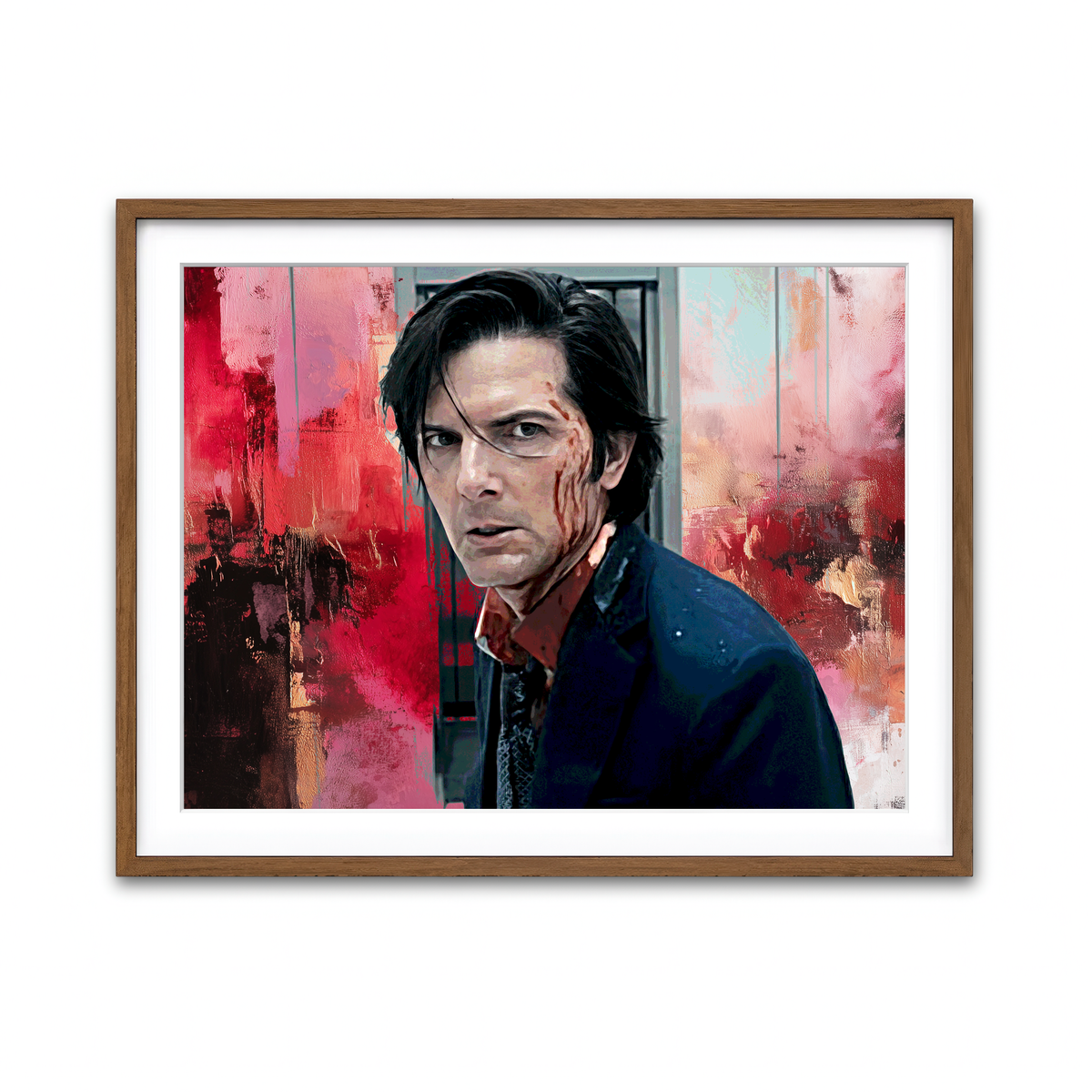 Framed Print 4x3 Walnut