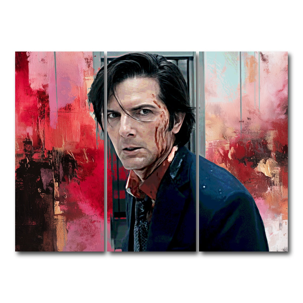 AUTO-MOCKUP WHITE | Mark Scout | 3 Piece | Gallery Wrap Canvas | group=8x18