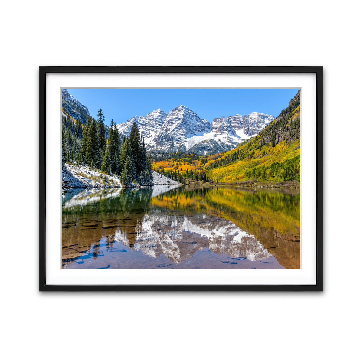 Framed Print 4x3 Black
