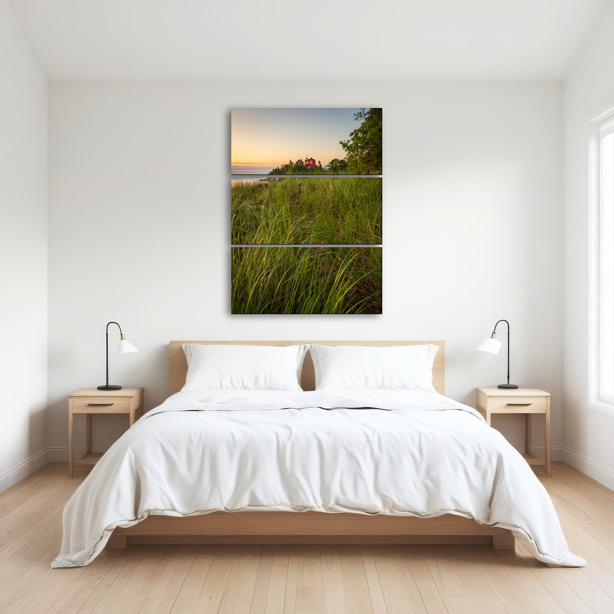 AUTO-MOCKUP ROOM | Marquette Harbor Lighthouse Morning
