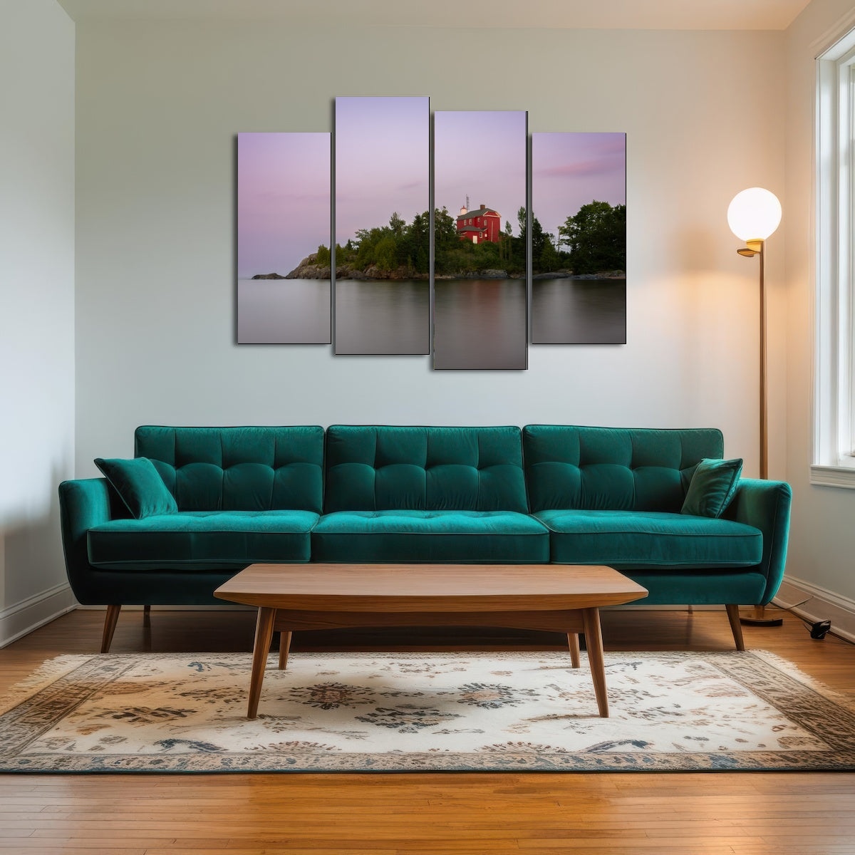 AUTO-MOCKUP ROOM | Marquette Harbor Lighthouse