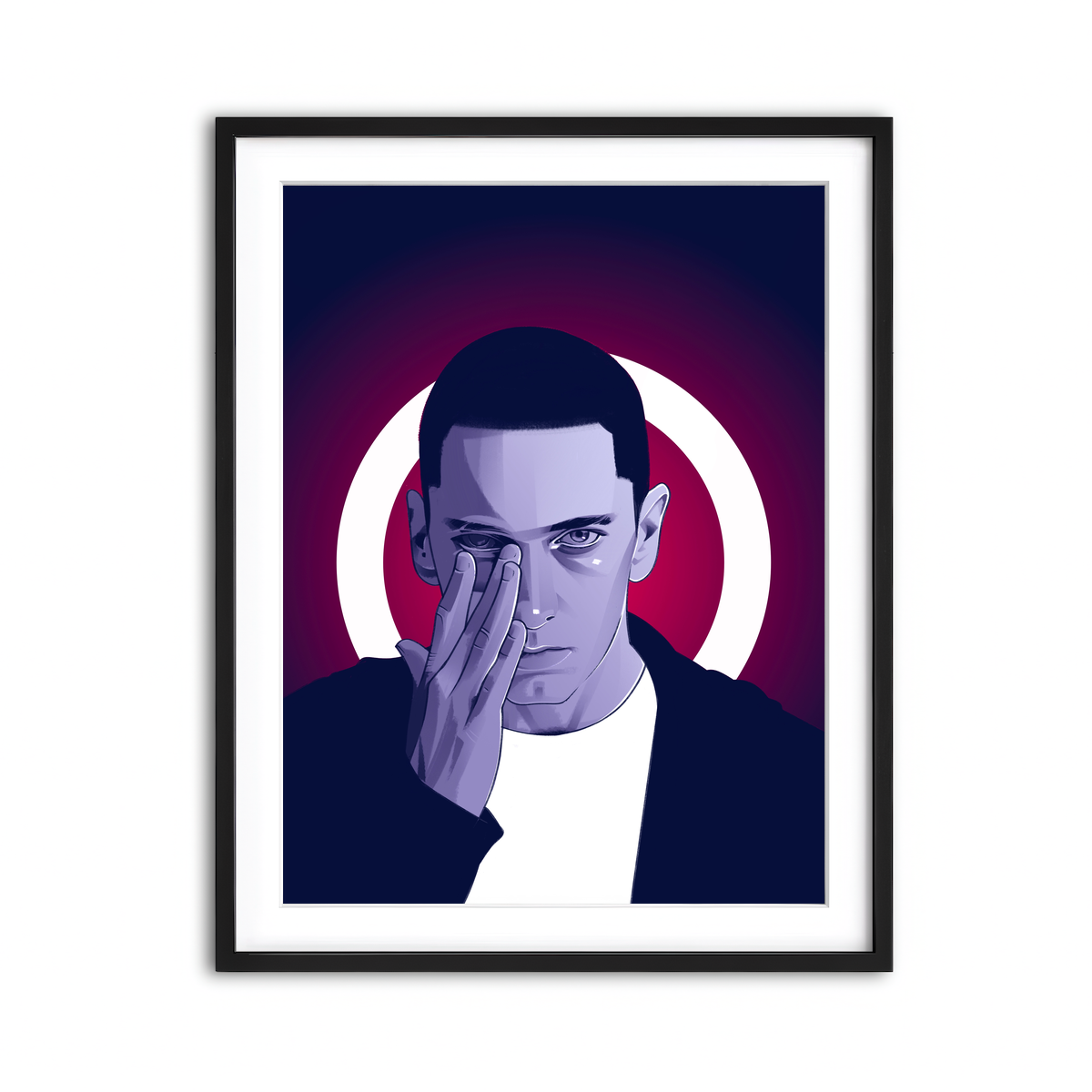 Framed Print 3x4 Black