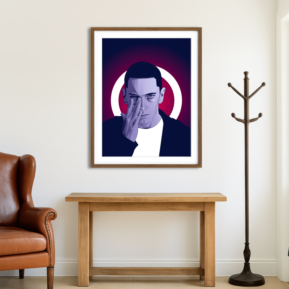 AUTO-MOCKUP ROOM | Marshall Mathers Wall Art