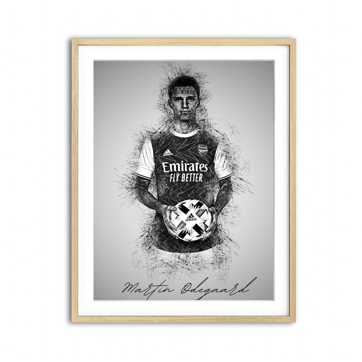 Framed Print 3x4 Natural