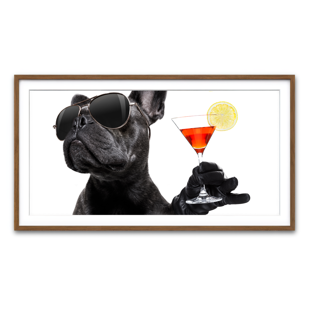 Framed Print 2x1 Walnut