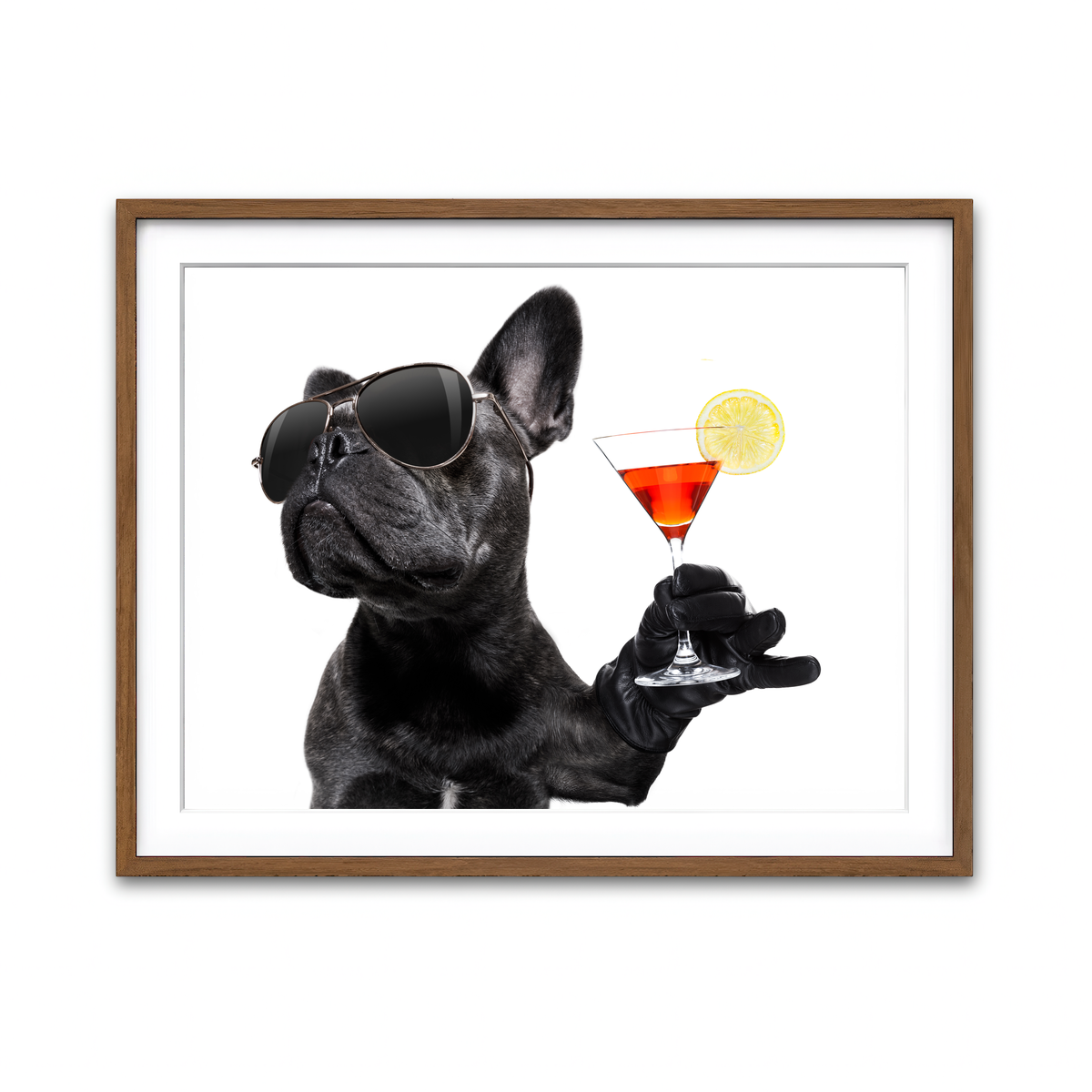 Framed Print 4x3 Walnut