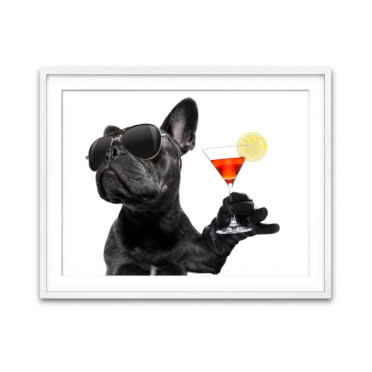 Framed Print 4x3 White