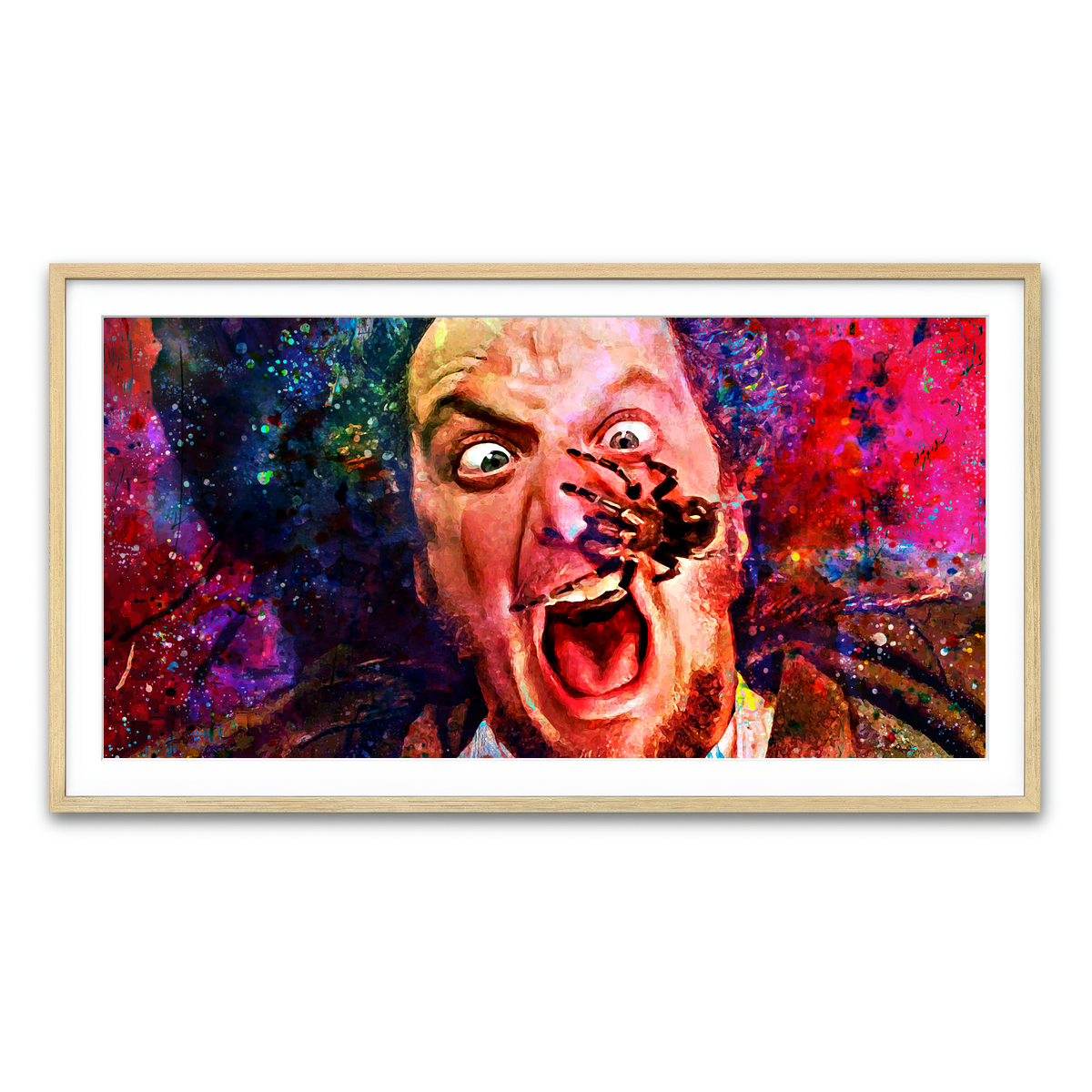 Framed Print 2x1 Natural