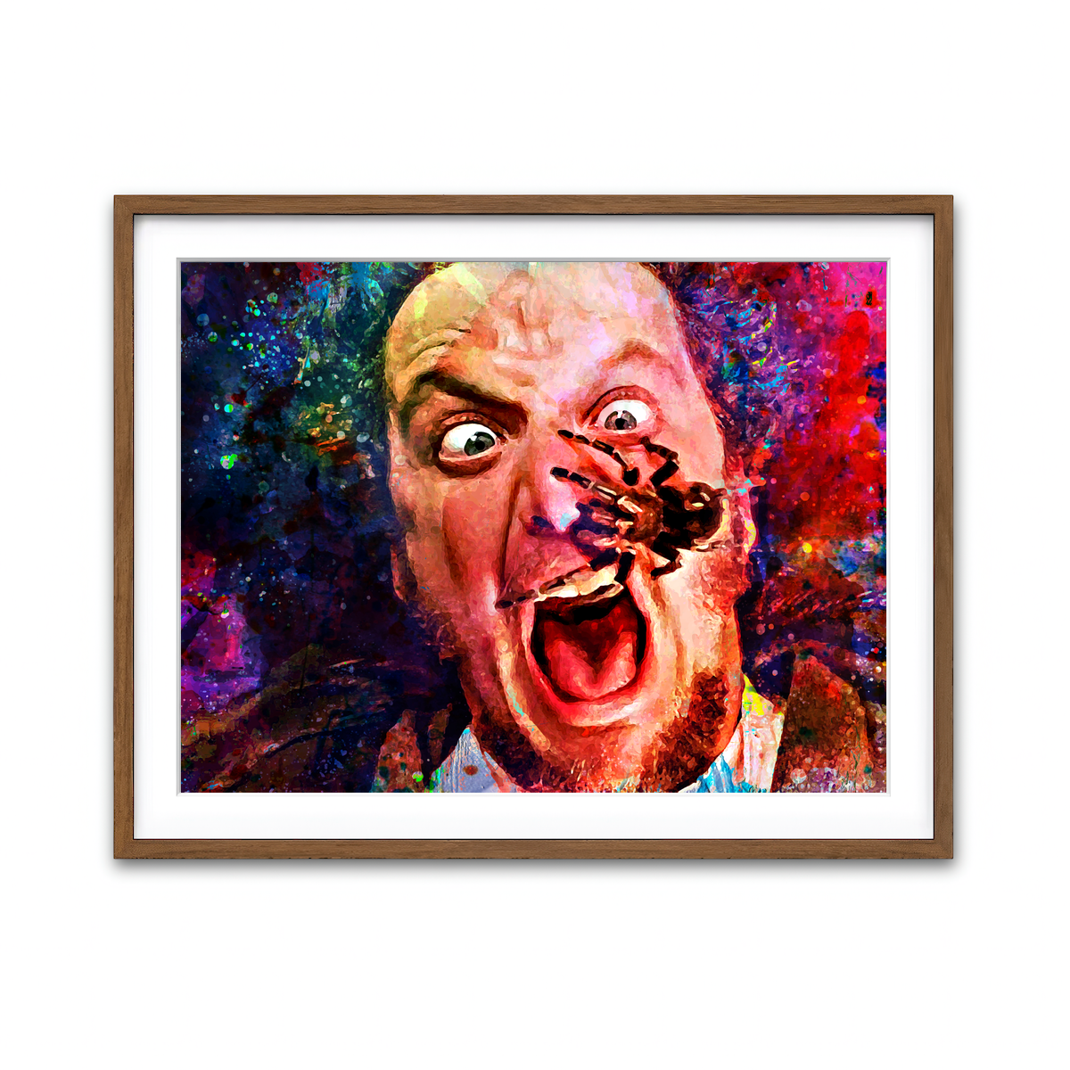 Framed Print 4x3 Walnut