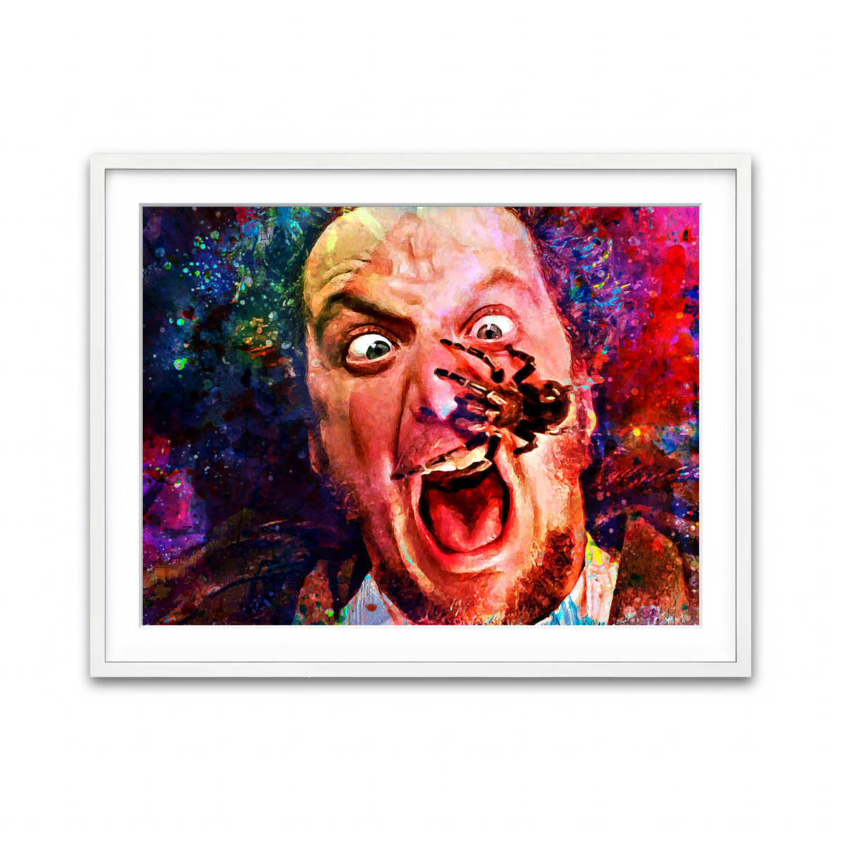 Framed Print 4x3 White