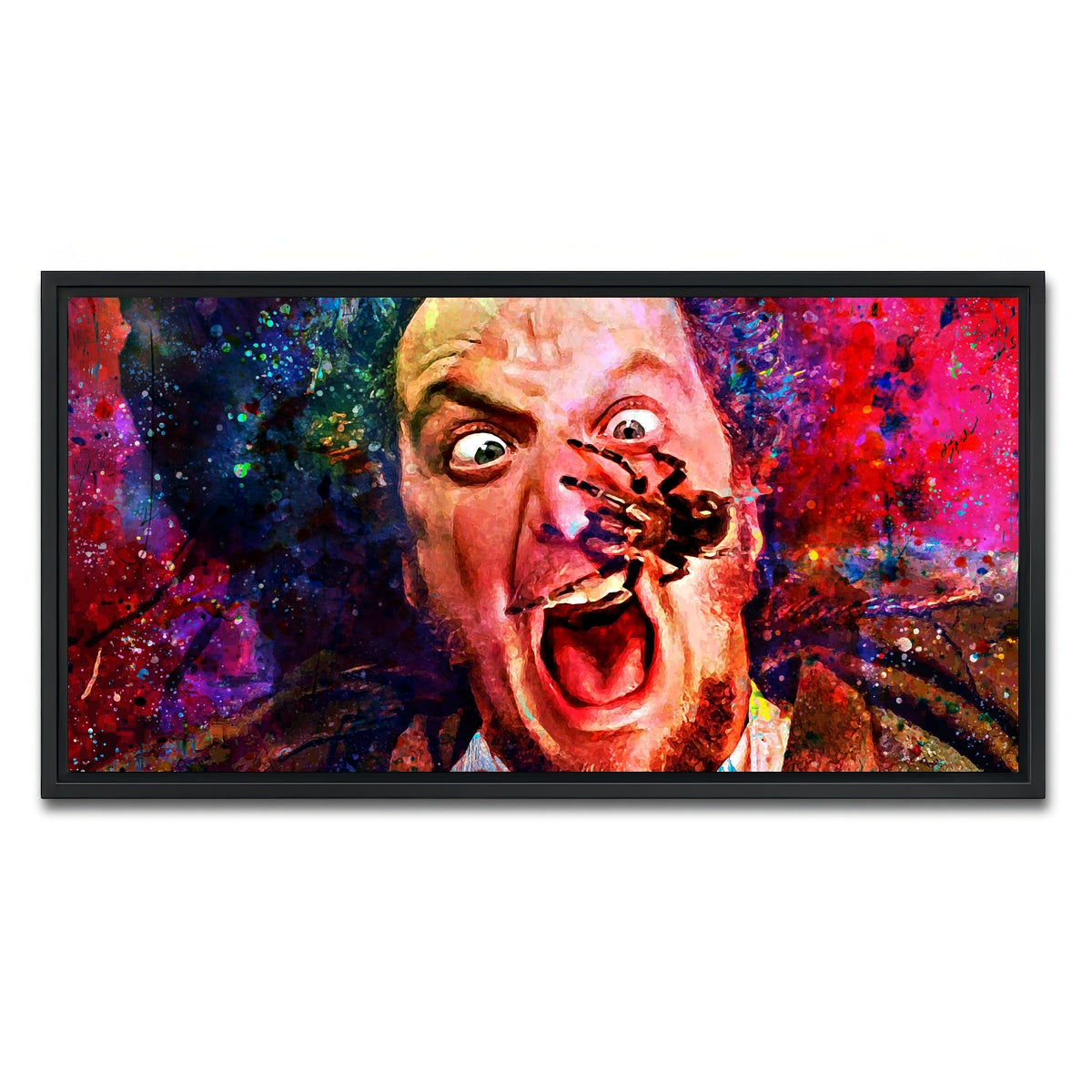 AUTO-MOCKUP WHITE | Marv Home Alone | 1 Piece | Black Framed Canvas | group=2x1