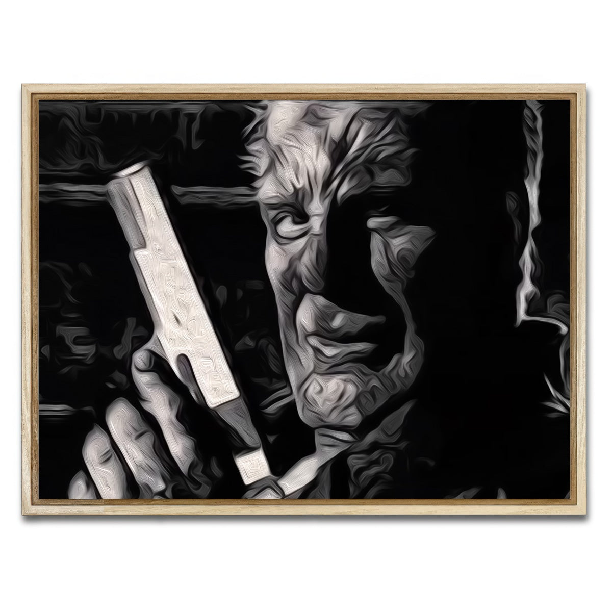 AUTO-MOCKUP WHITE | Marv Sin City | 1 Piece | Natural Framed Canvas | group=4x3