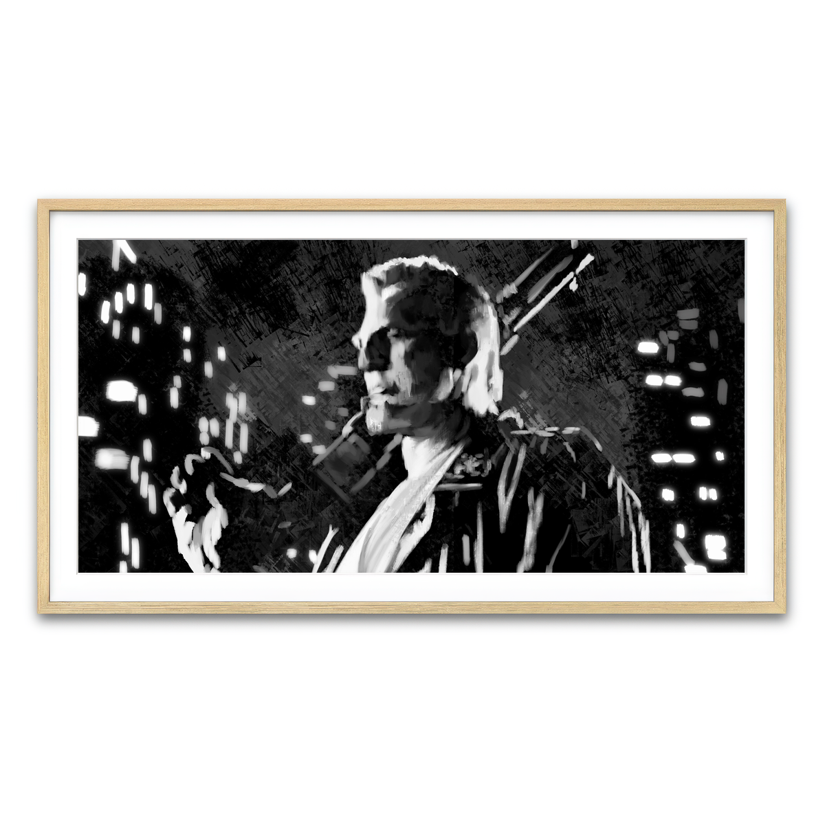 Framed Print 2x1 Natural