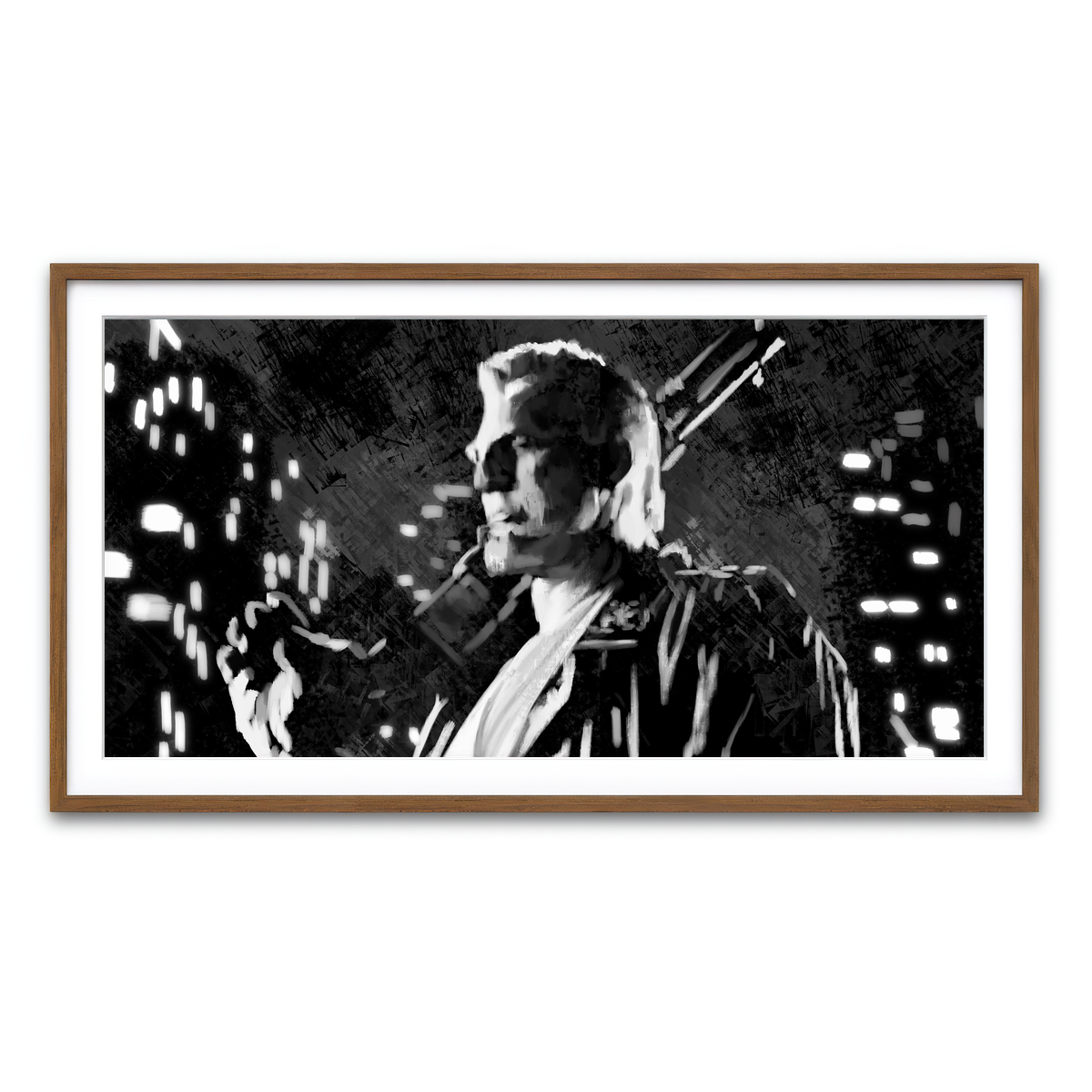 Framed Print 2x1 Walnut