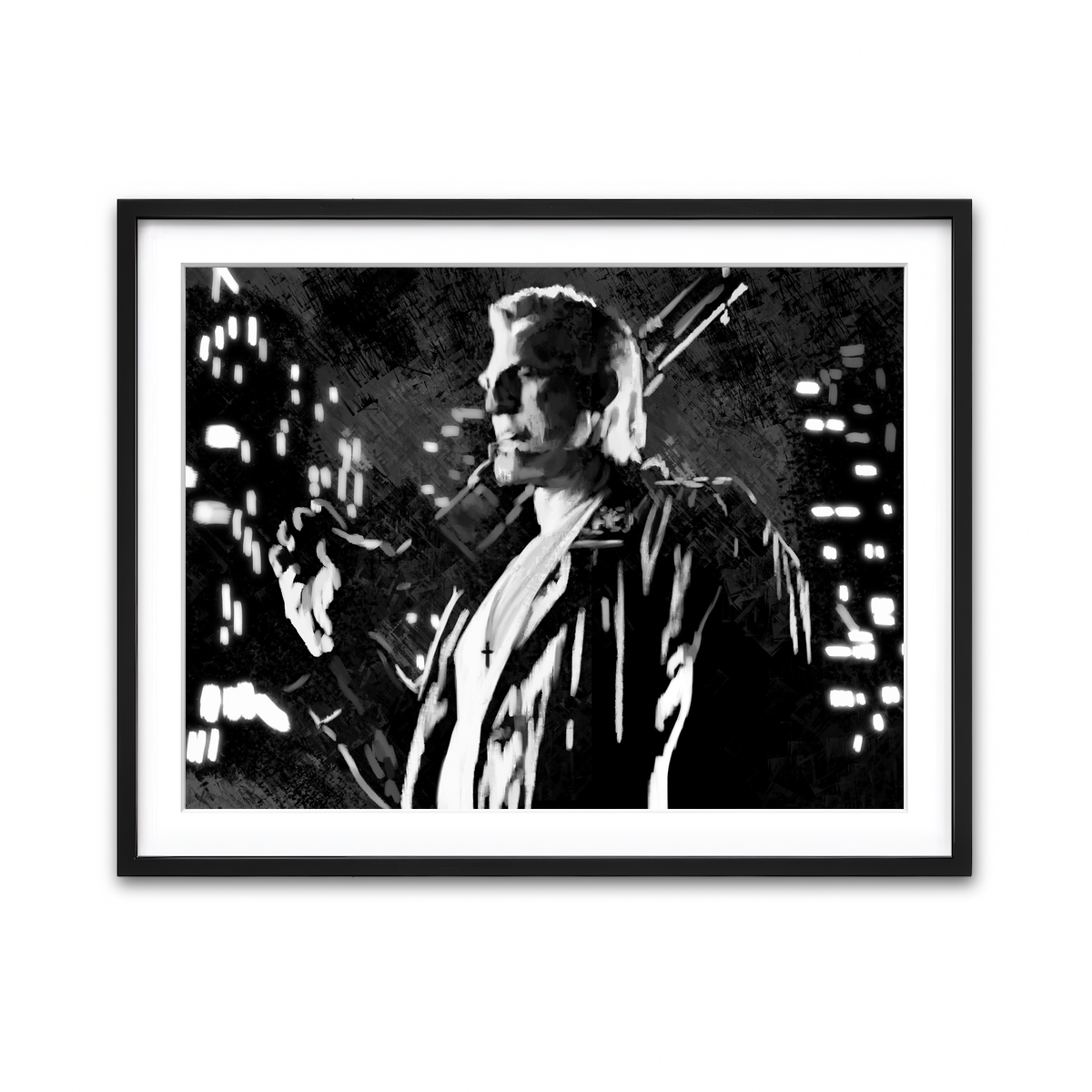 Framed Print 4x3 Black