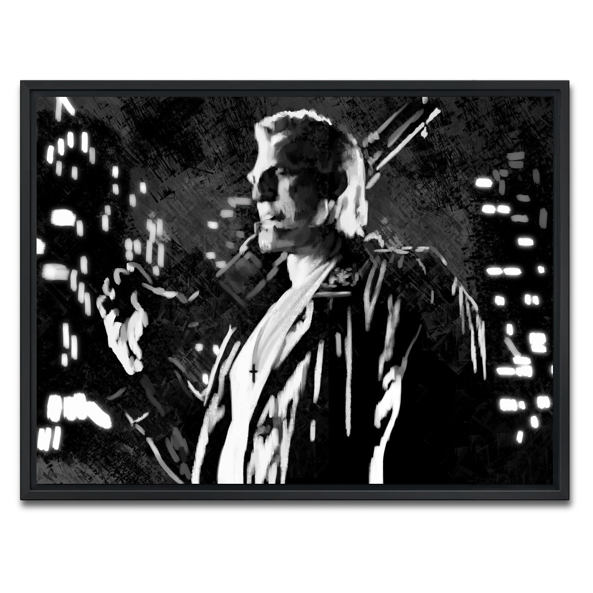 AUTO-MOCKUP WHITE | Marv from Sin City | 1 Piece | Black Framed Canvas | group=4x3