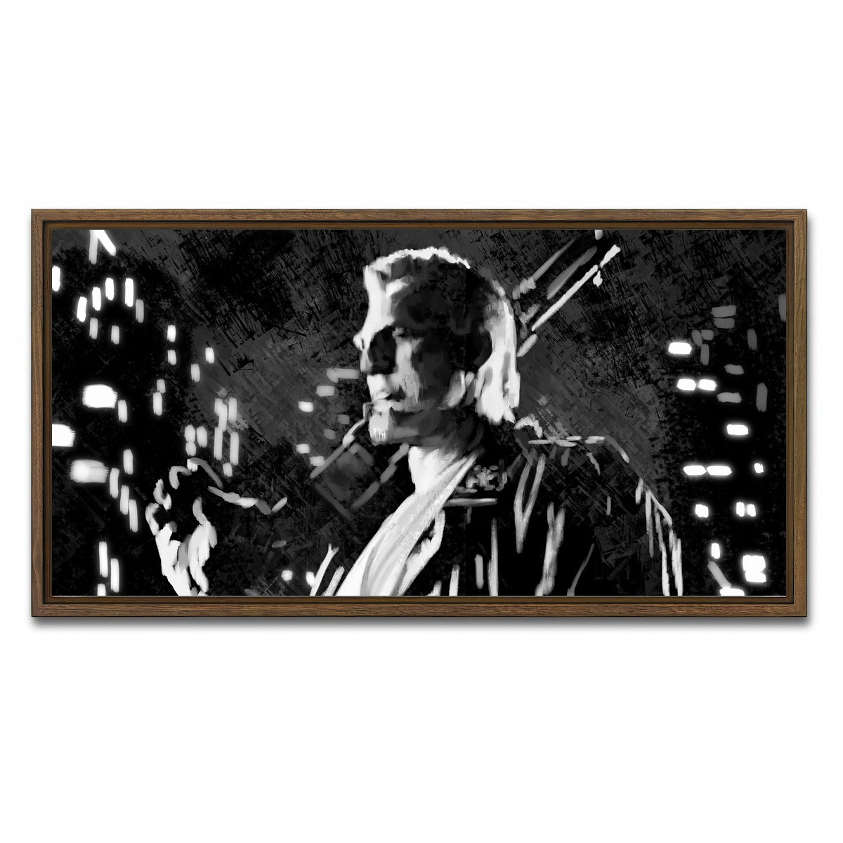 AUTO-MOCKUP WHITE | Marv from Sin City | 1 Piece | Walnut Framed Canvas | group=2x1