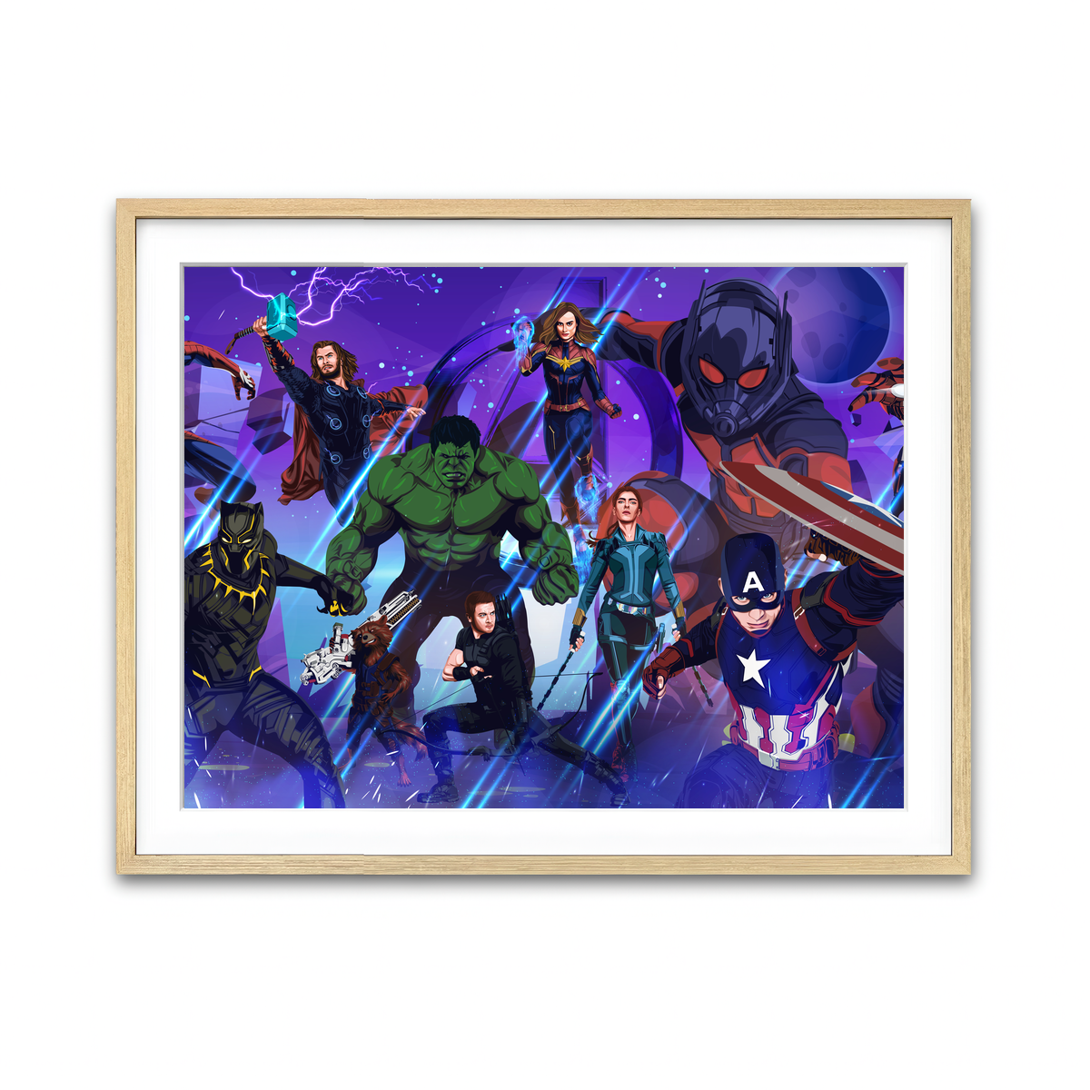 Framed Print 4x3 Natural