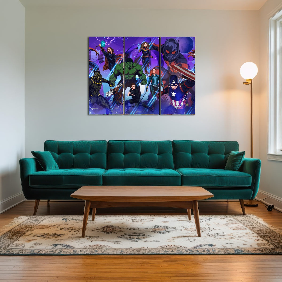 AUTO-MOCKUP ROOM | Marvel Character Collage