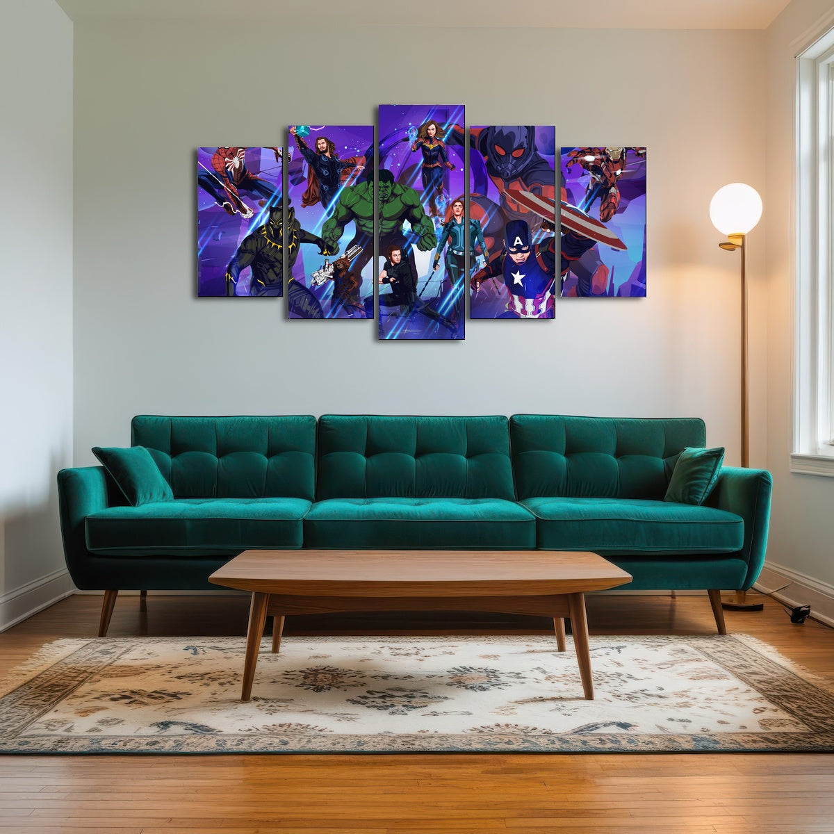 AUTO-MOCKUP ROOM | Marvel Character Collage