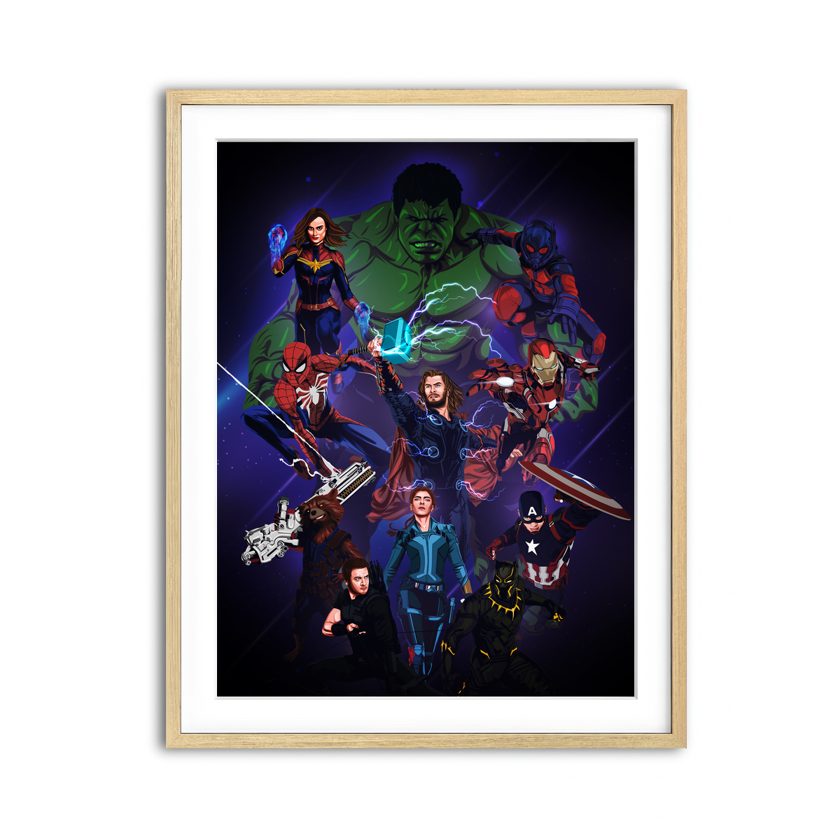 Framed Print 3x4 Natural