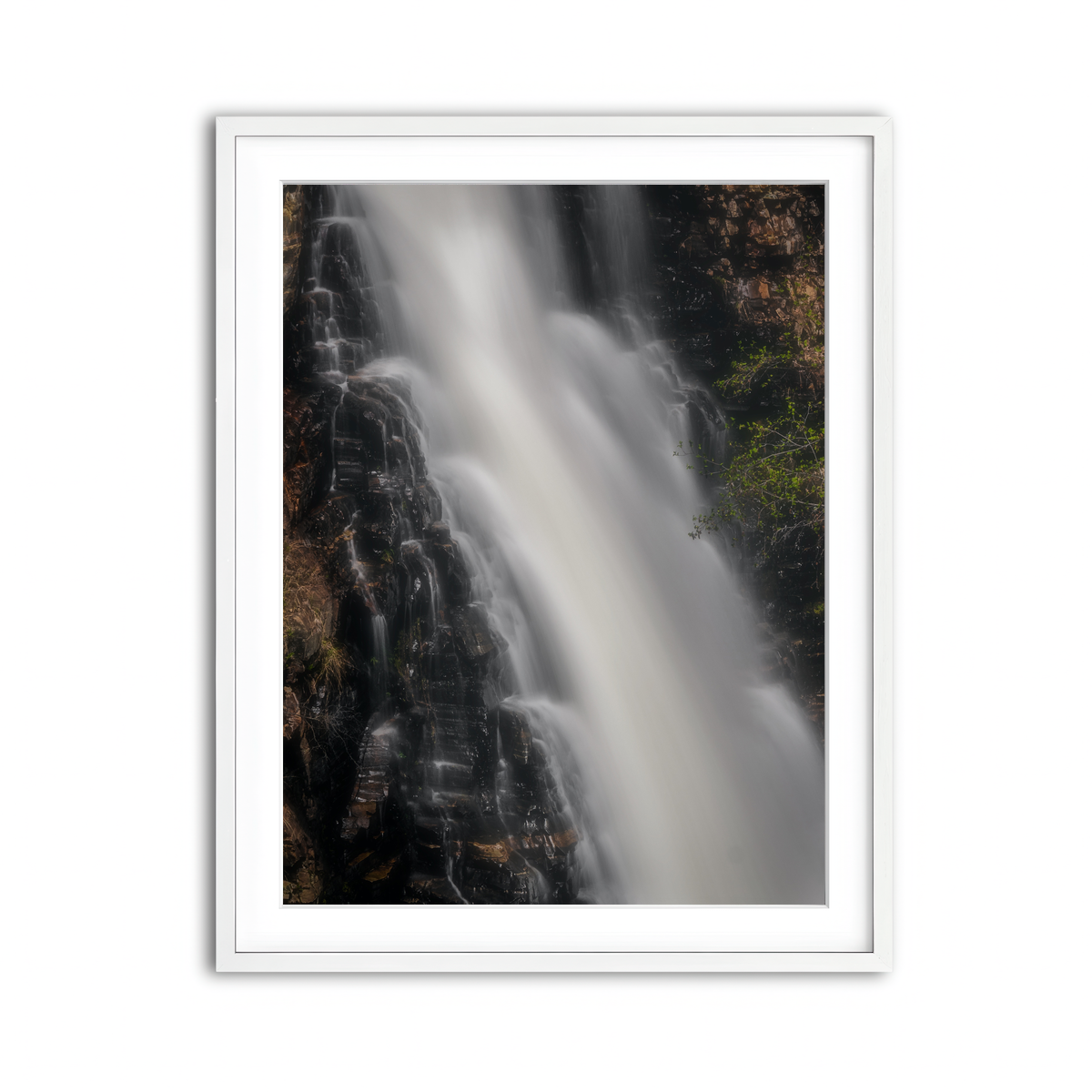 Framed Print 3x4 White